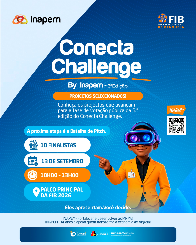 Finalistas do Conecta Challenge By Inapem
